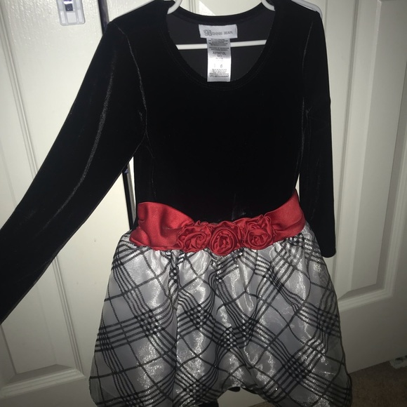 Bonnie Jean Girls Size 6 Christmas Dress - Picture 1 of 2